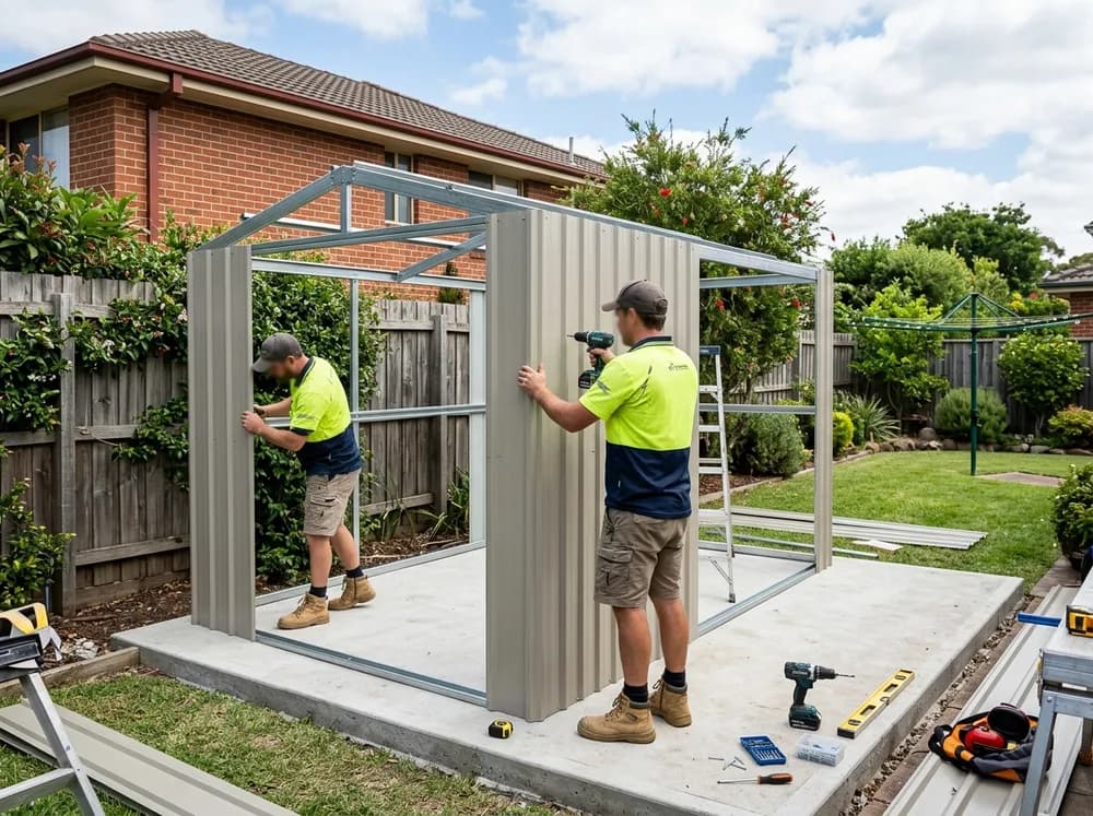 Shed Installation