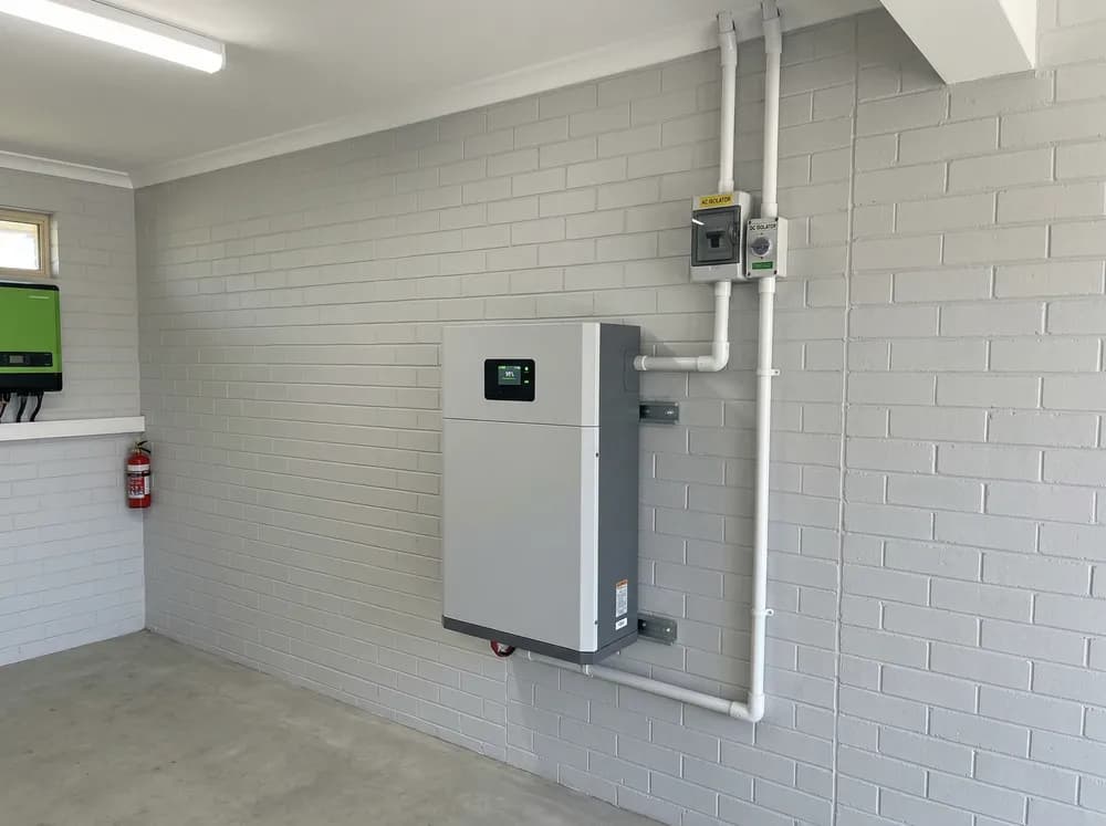 Solar Battery Installation